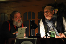 Christian Berger und Gerhard Ruiss